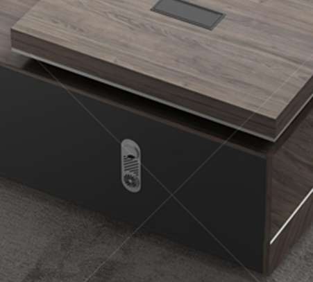 Office Desk: L-Designed 2400mm CEO Desk image 3