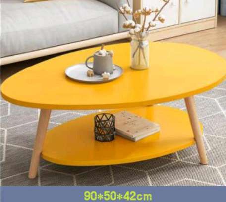 *Modern Luxury Double Coffee Table* image 1