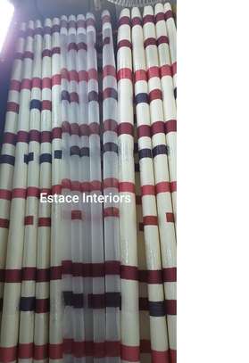 Stylish matching sheer & curtains image 1