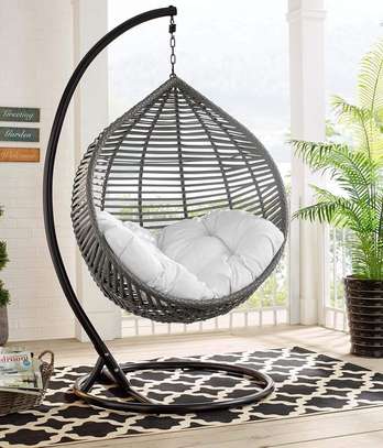 Office Chair:  Hammock Chair with Metal Stand image 4