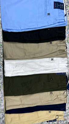 Designer quality khaki pants image 1