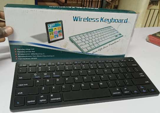 mini wireless bluetooth keyboard. image 2
