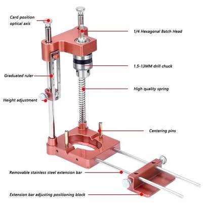 VERTICAL DRILL GUIDE image 1