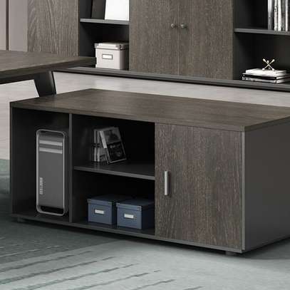 Office Desk; 1800mm Office Desk With Side Drawers image 3
