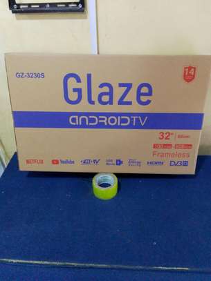 Glaze 32 inch smart android frameless tv image 1