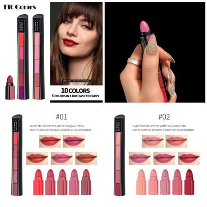 5in1 matte lipstick set image 6