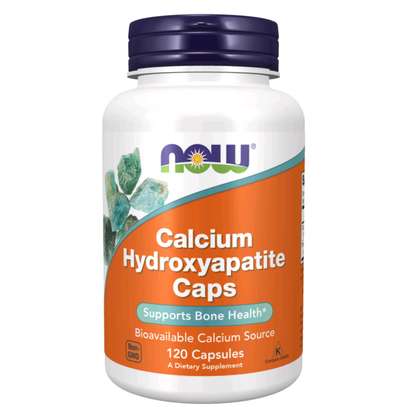 Now Calcium Hydroxyapatite 120 Capsules image 1