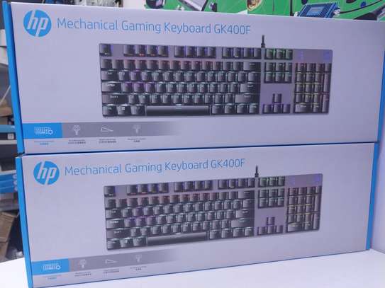 HP GK400F Backlit Gaming Corded Mechanical Keyboard image 3