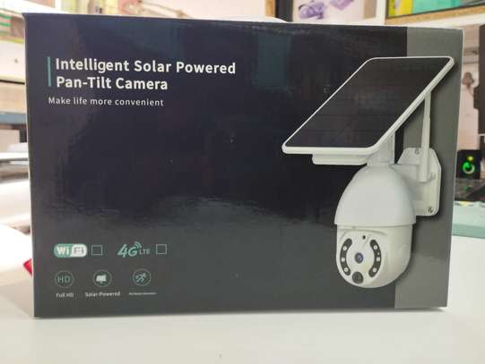 4G solar PTZ camera. image 1