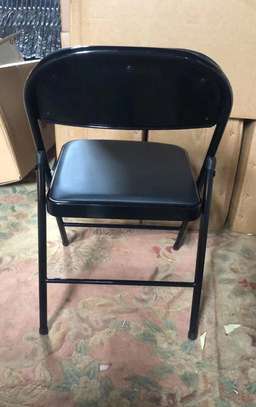 Lightweight Stackable Foldable Leather Office Chair image 5