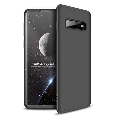 Samsung Galaxy S10 Plus 360 Protection Cover Case Black image 1