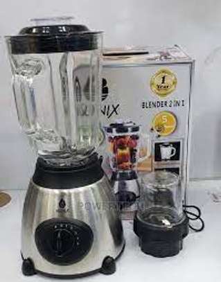Nunix A K-500 Powerful 2 In 1 Blender With Glass Jar image 3