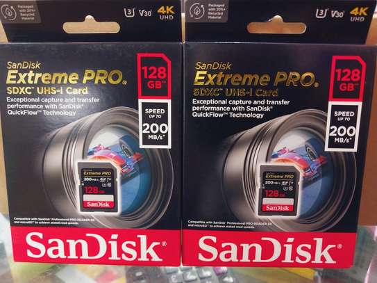Sandisk 128GB Extreme PRO Microsd UHS-I Card image 3
