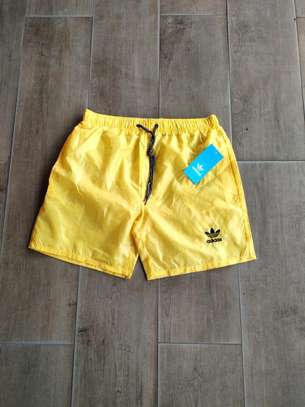 Yellow Adidas swimming short image 1