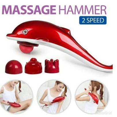 Infrared Massager Hammer Dolphin Electric Vibrating Massage Device image 1