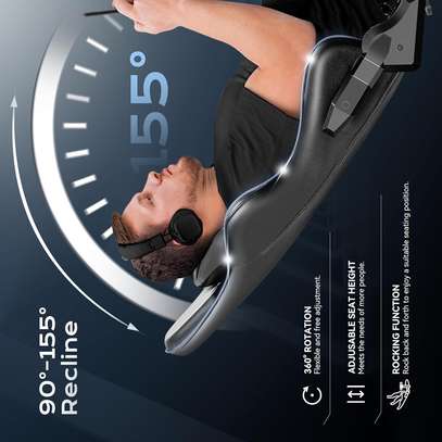 Gaming Chairs: Modern Reclining Orthopedic Gaming Chair image 6