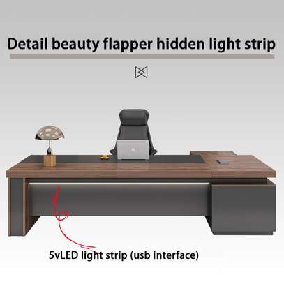 CEO Executive Office Table – Modern & Sturdy [160CM] image 6