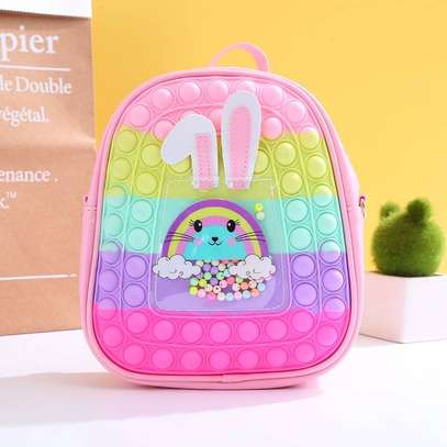 Handbag School Bag Push Bubble Pop Purse for Kids Toddler image 2