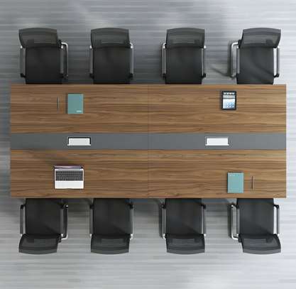 Executive Conference Room Table and Chair Set image 5