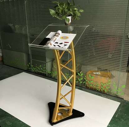 Church Podium : Aluminum Church Podium Truss image 1