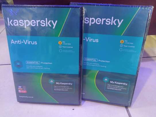 Kaspersky Anti-virus 2021, 3 Devices + 1 User Free - 1 Year image 1