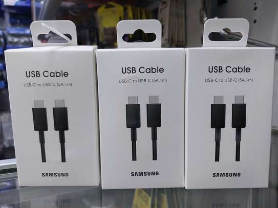 Samsung USB-C To USB-C 5A 1.5M Cable - Black image 3