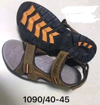 Men leather sandals:size 40___45 image 1