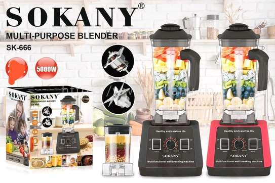 *2 in 1 Sokany commercial blender(SK-666)*HU88 image 2