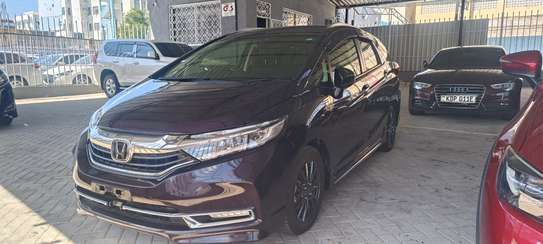 Honda Fit shuttle Hybrid purple 2019 image 4