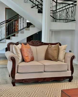 Seven seater antique sofa sets image 4