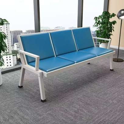 3-Link Heavy Duty Office Reception Bench image 7
