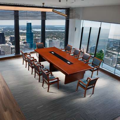 2.4 Meters executive office boardroom table image 2
