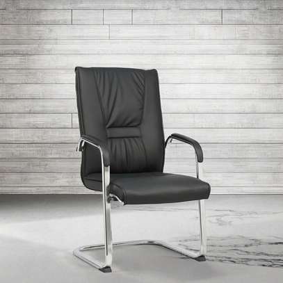 Ergonomic Leather Boardroom Chair image 5