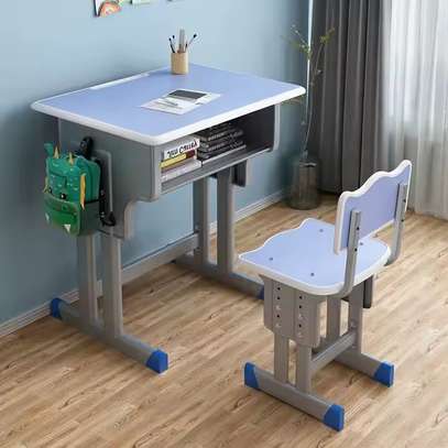 Kids Furniture; Complementary Spacious Kids Desk and Chair image 4