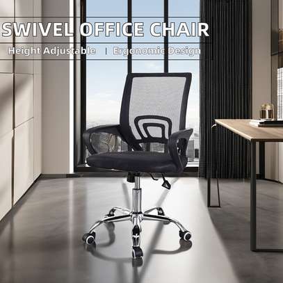 Adjustable Swivel Clerical Office Chair image 7