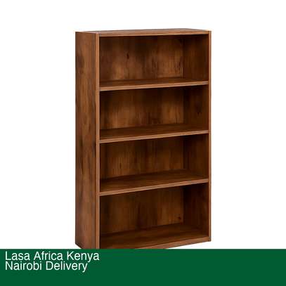 Lazava Rustic Wooden Bookshelf - Display & Stor... image 2