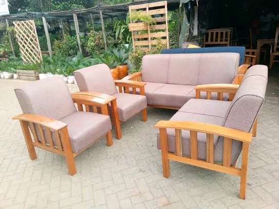 7 Seater Fabric Meeting Office Sofa image 4