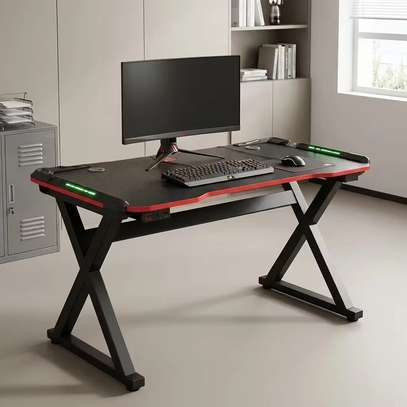 Gaming Desk; Generic Gaming Desk with Lighting image 12