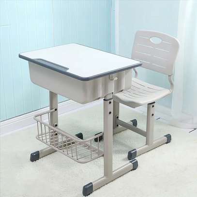 Kids Furniture; Adjustable Height Kids Desk and Chair image 11