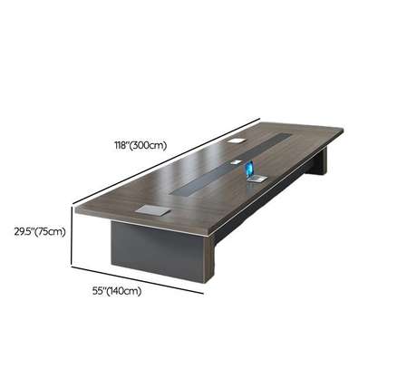 Office Table: 3000MM Meeting Executive Premium Table image 2