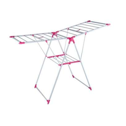 Foldable/Portable Clothes Drying And Hanging Rack image 4