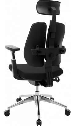 High-back orthopedic executive office seat image 12