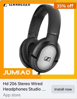 Sennheiser HD-206 Studio Quality Headphones image 3