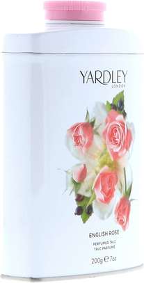 Yardley English Perfumed Talc, Rose image 2