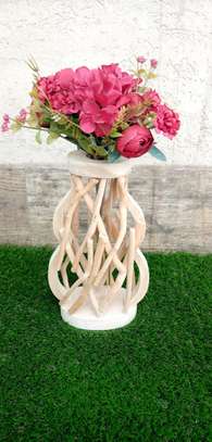 Wooden flower vases image 9