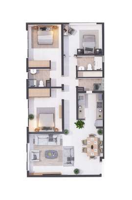 2 Bed Apartment with En Suite at Two Rivers image 6