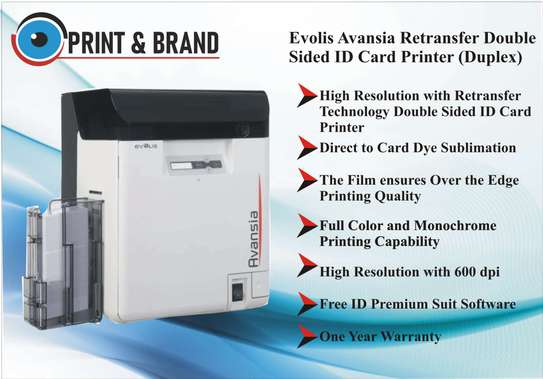 Evolis Avansia Retransfer ID Card printer image 1