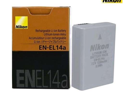 Nikon EN-EL14a camera battery image 1