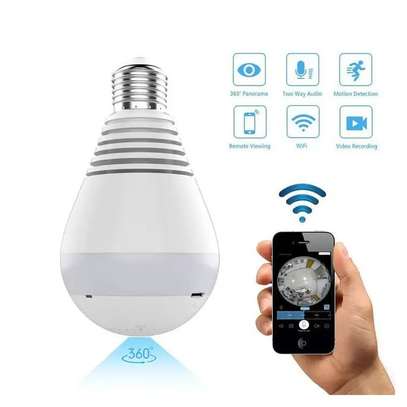 Nanny Camera - Wi-Fi Light Bulb - 360 Degrees image 3