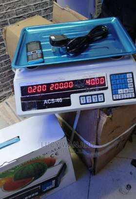 Acs 30kg Weighing Scale Without Pole image 1